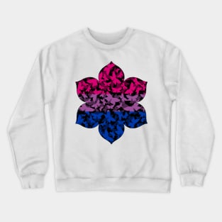 Veil of Butterflies, Pride Series - Bisexual Crewneck Sweatshirt